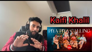 Reaction On Piya Piya Calling  Coke Studio Pakistan  S15  Karpe  Kaifi K Amanda D  Quick Style [upl. by Synned308]