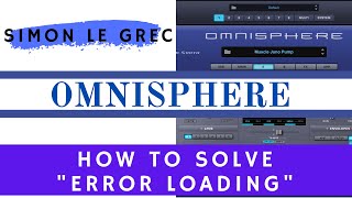 Omnisphere  How to solve quotError loading waveformquot [upl. by Noirda]