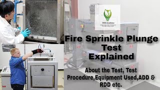 Fire Sprinkler Plunge Test Procedure  Full Analysis📚 NFPA 25  🔥Fire Protection Engineering🔥 [upl. by Garek762]