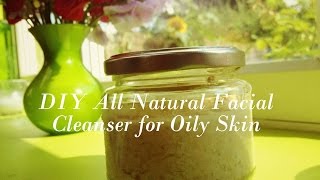 DIY All Natural Facial Cleanser for Oily Skin [upl. by Meill247]