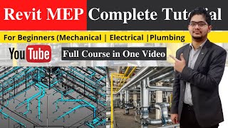 Complete Revit MEP Course for Beginners  Revit MEP in 2 Hours [upl. by Nelli]