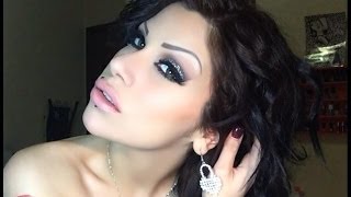 Makeup tutorial per Capodanno ❤GLITTER❤3D silver MAC❤ [upl. by Margy612]