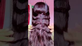 New easy braid hairstyle hair hairstyle claw makeup shorts viral youtubetrending jwellery [upl. by Glennie]