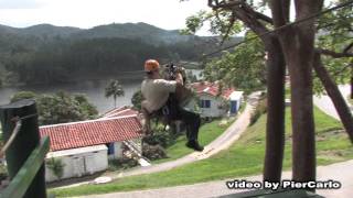 Canopy tour Cuba Las Terrazas by PierCarlo [upl. by Aznecniv]