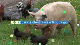 Voglio andare a vivere in campagna Toto Cutugno Versione karaoke [upl. by Morrell449]