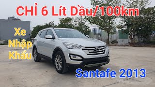 Chỉ 6 lít dầu 100km với mẫu hyundai santafe 2013 bản xuất trung đông [upl. by Calandria495]