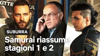 Francesco Acquaroli aka Samurai racconta il riassunto di Suburra Stagioni 12  Netflix Italia [upl. by Bej]