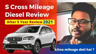 S Cross Mileage Diesel  Review 2021 shorts [upl. by Secundas]