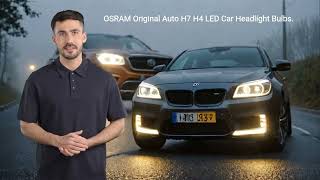 Top OSRAM LED Headlights for Your Car H7 amp H4 Bulbs Review 2024 [upl. by Notsua]