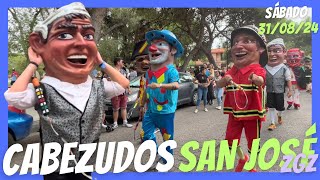 CABEZUDOS SAN JOSÉ Sábado de Fiestas  Zaragoza 2024 [upl. by Imekawulo]