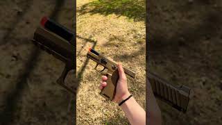 Airsoft SIG SAUER M18 test fire airsoft pistol asmr guns [upl. by Ahsinna]