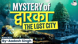 The Lost City of Dwarka  History amp the Remarkable Discovery of an Underwater City  StudyIQ IAS [upl. by Atekahs]