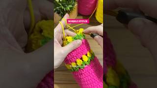 🩷🧶Bobble Stitch Mini Tutorial simplicity888 crochet youtubetutorial bobblestitch handmade [upl. by Harahs]