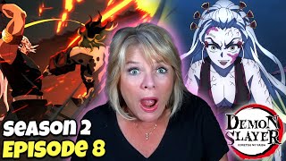 Gathering  Mom Reacts To DEMON SLAYER Season 2 Episode 8 [upl. by Tad]