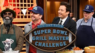 Super Bowl Grill Master Challenge with Billy Durney and Matt Pittman  The Tonight Show [upl. by Rairb415]