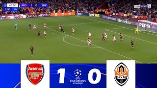 Arsenal vs Shakhtar Donetsk 10  UEFA Champions League 202425  Match Highlights [upl. by Shakti853]