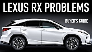 20162022 Lexus RX Buyer’s Guide  Reliability amp Common Problems [upl. by Aihsekan]