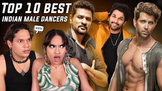 Latinos react to Top 10 Best Male Indian Dancers ft Hrithik Roshan  Prabhu Deva amp Allu Arjun [upl. by Lyrpa511]