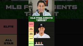 MLB Free Agents Tier List 🔥 [upl. by Ainav]