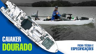 conheça o novo SUPER CAIAQUE DOURADO da CAIAKER 🛶 [upl. by Christoper]