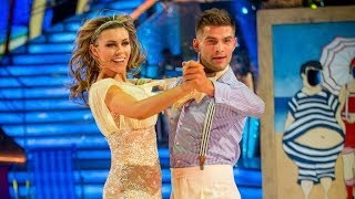 Abbey Clancy amp Aljaz Quickstep to Walking On Sunshine  Strictly Come Dancing 2013  BBC One [upl. by Iow774]