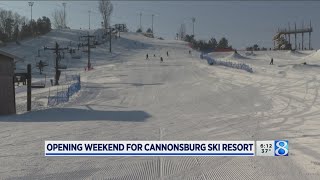 Cannonsburg Ski Area opens for season [upl. by Beaufort958]