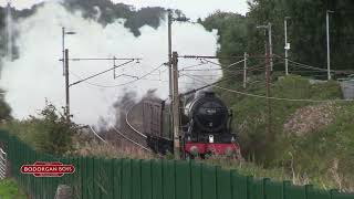 18th August 2023 46115 Scots Guardsman Engine Move [upl. by Uon]