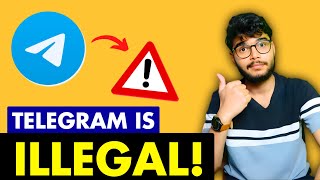 Telegram will BAN  Telegram Ban latest News  Is Telegram Illegal  Telegram Ban News [upl. by Ytteb]