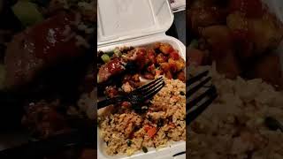 Panda Express mukbang [upl. by Ailyn]