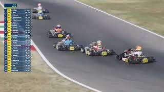 FIA Karting World Championship 2023 Junior and OK Franciacorta Italy Sunday [upl. by Ahcarb]