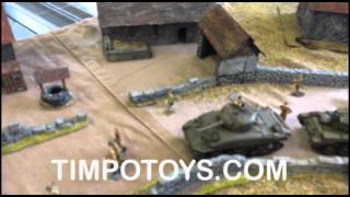 Timpotoyscom  Panzerschlacht diorama auf der Kunststofffigurenmesse 2014 [upl. by Micky]