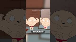 Stewie gets jacked 😱💪familyguy [upl. by Llewon599]