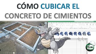 🚧CUBICAR CONCRETO PARA CIMIENTOS Planilla versión 20🌐📈 [upl. by Marcella391]