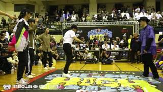 Popping Final 政治大學 vs 台北市大  161217 台酒生技 College High Vol12 Stage3 [upl. by Yanrahs]