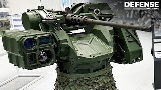 MSPO Kielce 2023 Turra 30 remotecontrolled turret Gladius weapon station [upl. by Erline491]