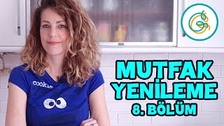 Mutfak Yenileme 8 Bölüm  Dayanıklılık Soyulmalar Tezgahın Durumu [upl. by Aleb]