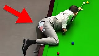 EMBARRASSING SNOOKER MOMENTS [upl. by Nilhtac804]