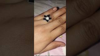 Diy ring💍 diyringideas homemaderingideas diy craftideas shorts [upl. by Ydnih]