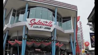 Splitsville Disney Springs 2023 disneysprings spiltsville christmas orlando [upl. by Oirotciv]