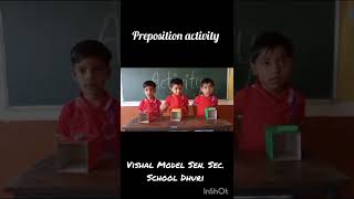 Activity on prepositions vmsss vishalmodelschool [upl. by Lipps]