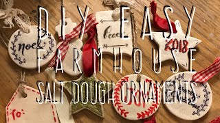 DIY EASY NO Cook Salt Dough [upl. by Trefler845]