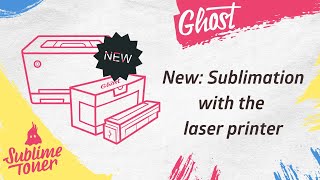 Introducing Sublimation Toner for laser printers  Ghost Sublime Toner [upl. by Aima]