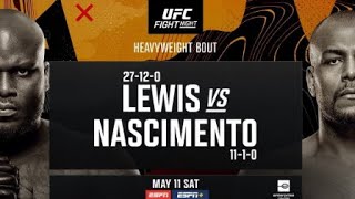 Take Down Live UFC Fight Night Lewis v Nascimento [upl. by Dnalyk962]