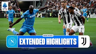 Juventus vs Napoli Extended Highlights  Serie A  CBS Sports Golazo [upl. by Albin894]