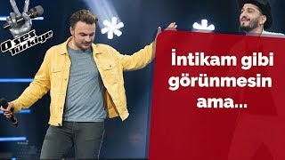 Yarışmacıdan şaşırtan jüri seçimi  29Bölüm  O Ses Türkiye 2018 [upl. by Ylrebme]