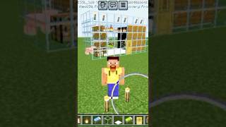 Minecraft starter glass home 🏡minecraft shorts [upl. by Assirrem]