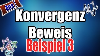 Konvergenz Beweis mit Grenzwertsätzen  Beispiel 3 [upl. by Ise]