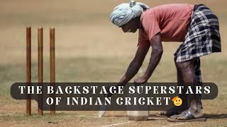 The Backstage Superstars of Indian Cricket  The Groundsmen🫡 [upl. by Janene]