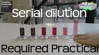 Serial Dilution  Required Practical Revision for Biology and Chemistry ALevel [upl. by Intruok]