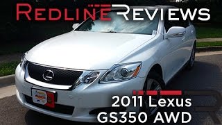 2011 Lexus GS350 AWD Review Walkaround Exhaust amp Test Drive [upl. by Sahc955]